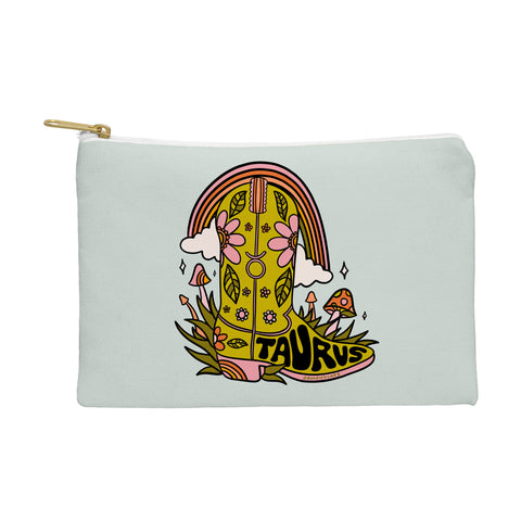 Doodle By Meg Taurus Cowboy Boot Pouch
