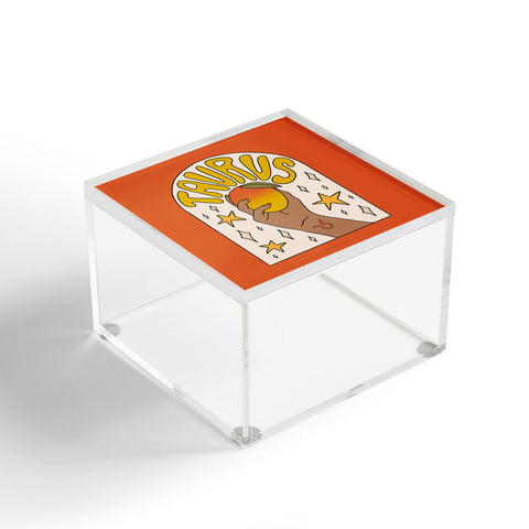 Doodle By Meg Taurus Mango Acrylic Box