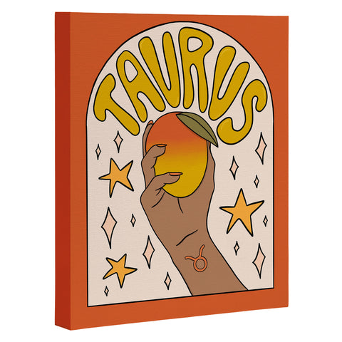 Doodle By Meg Taurus Mango Art Canvas