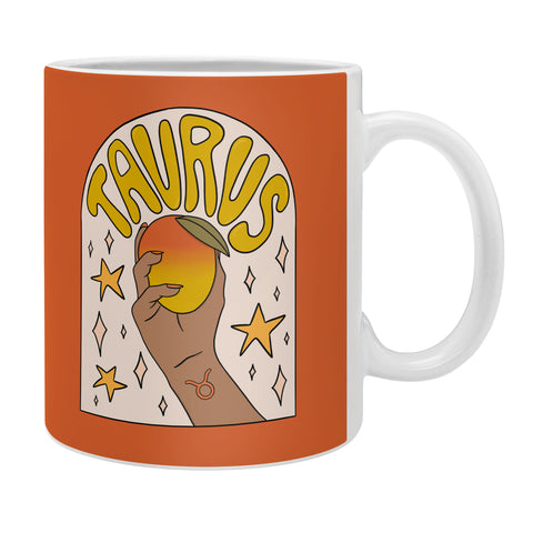Doodle By Meg Taurus Mango Coffee Mug