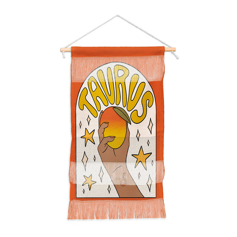Doodle By Meg Taurus Mango Wall Hanging Portrait