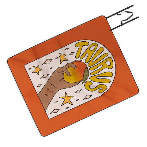 Doodle By Meg Taurus Mango Picnic Blanket