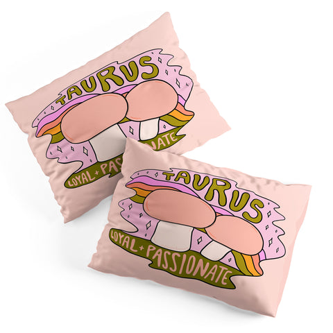 Doodle By Meg Taurus Mushroom Pillow Shams