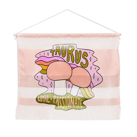Doodle By Meg Taurus Mushroom Wall Hanging Landscape
