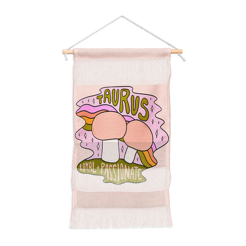 Doodle By Meg Taurus Mushroom Wall Hanging Portrait