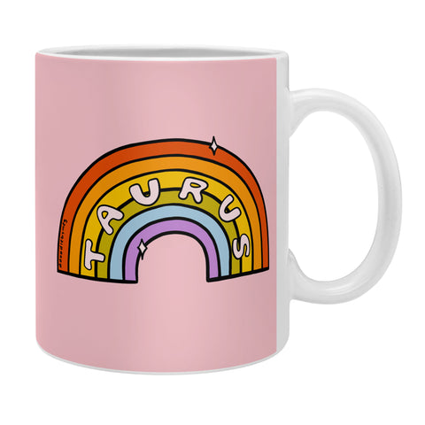 Doodle By Meg Taurus Rainbow Coffee Mug