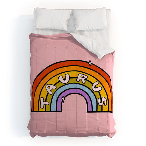 Doodle By Meg Taurus Rainbow Comforter