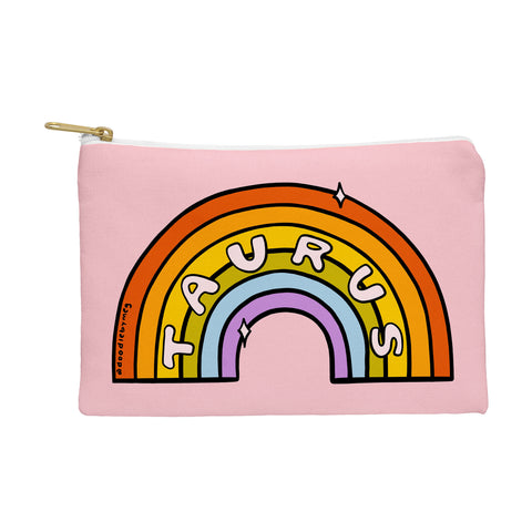 Doodle By Meg Taurus Rainbow Pouch