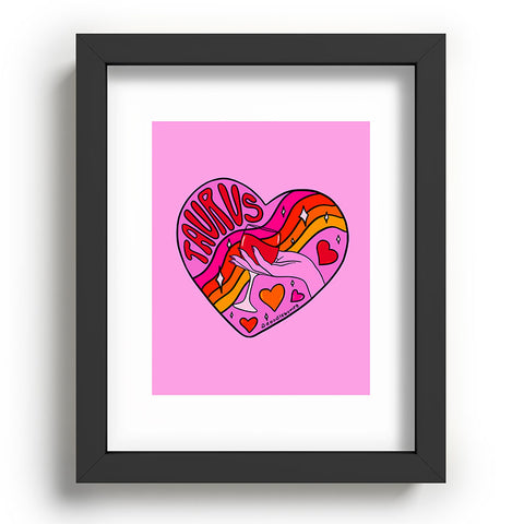 Doodle By Meg Taurus Valentine Recessed Framing Rectangle