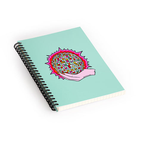 Doodle By Meg The Holy Disco Ball Spiral Notebook
