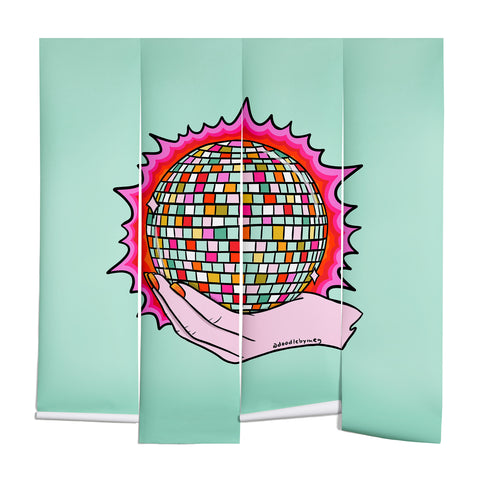 Doodle By Meg The Holy Disco Ball Wall Mural