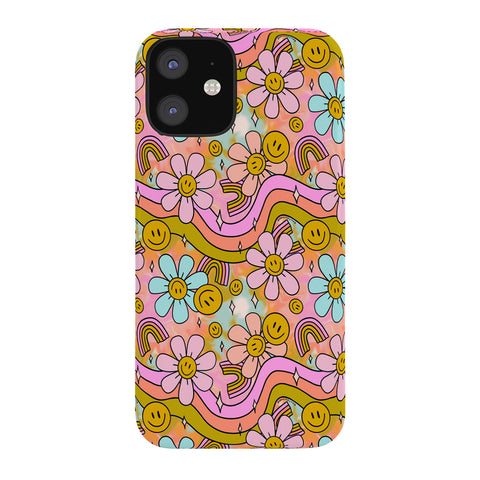 Doodle By Meg Tie Dye Flower Print Phone Case