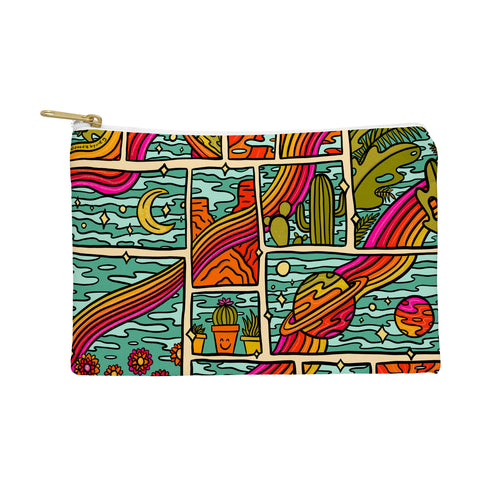 Doodle By Meg Traveling Rainbow Pouch