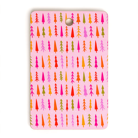 Doodle By Meg Tree Print Cutting Board Rectangle