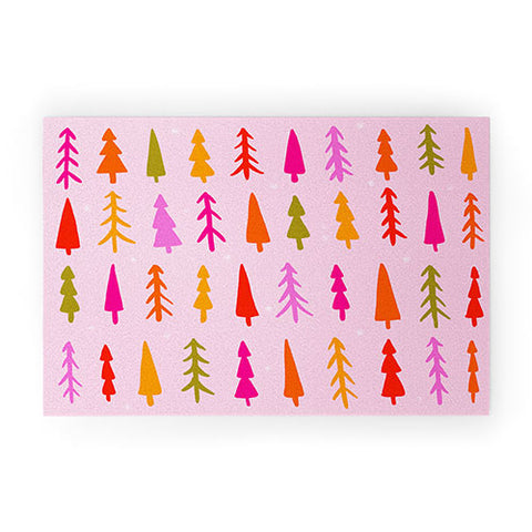 Doodle By Meg Tree Print Welcome Mat