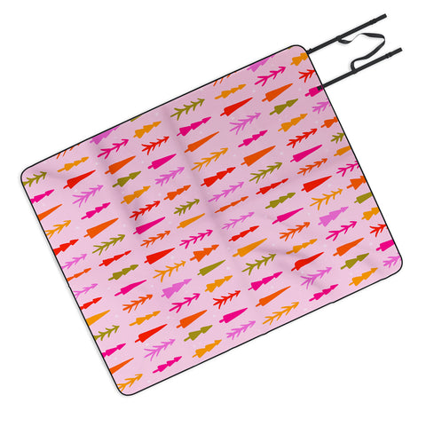 Doodle By Meg Tree Print Picnic Blanket