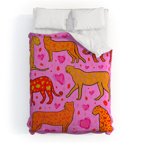 Doodle By Meg Valentine Leopard Print Comforter