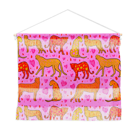 Doodle By Meg Valentine Leopard Print Wall Hanging Landscape