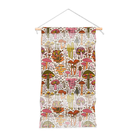 Doodle By Meg Vintage Mushroom Print Wall Hanging Portrait