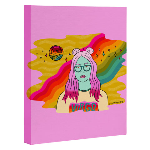 Doodle By Meg Virgo Babe Art Canvas