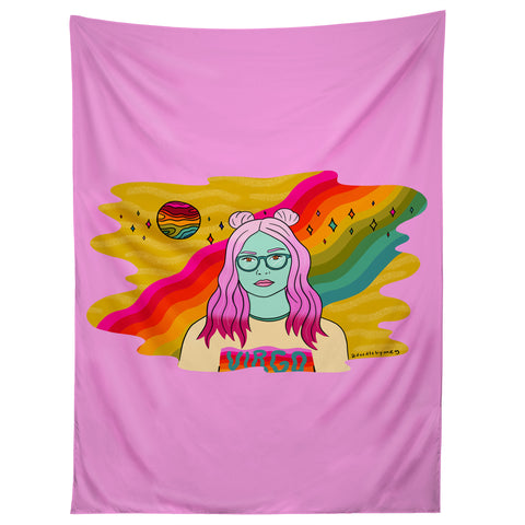 Doodle By Meg Virgo Babe Tapestry