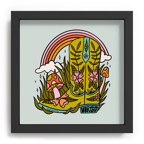 Doodle By Meg Virgo Cowboy Boot Recessed Framing Square