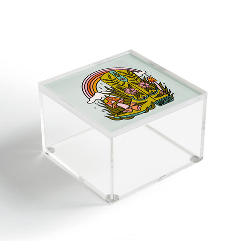Doodle By Meg Virgo Cowboy Boot Acrylic Box