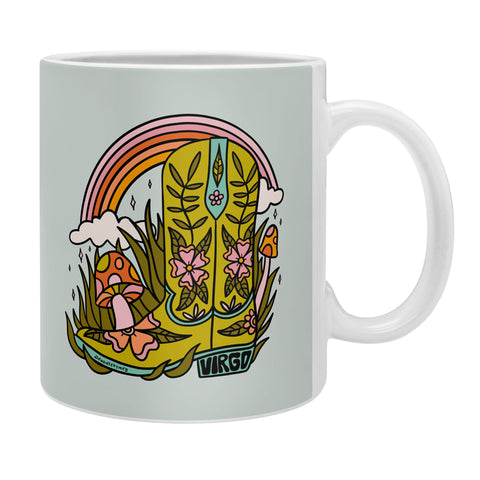 Doodle By Meg Virgo Cowboy Boot Coffee Mug