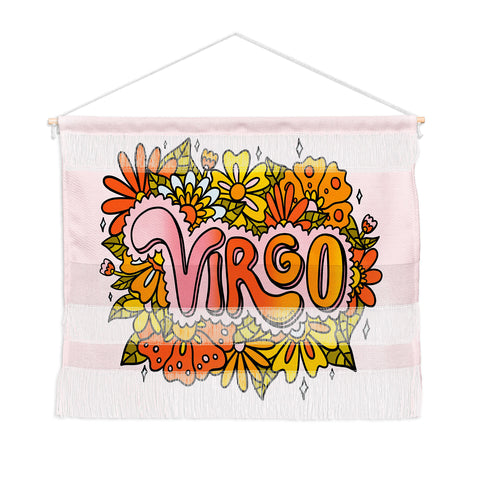 Doodle By Meg Virgo Flowers Wall Hanging Landscape