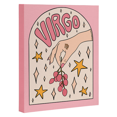 Doodle By Meg Virgo Lychee Art Canvas