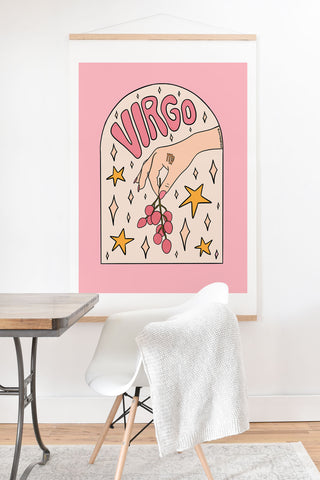 Doodle By Meg Virgo Lychee Art Print And Hanger