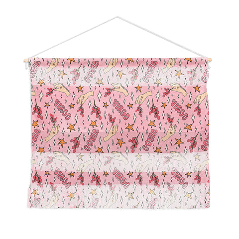 Doodle By Meg Virgo Lychee Print Wall Hanging Landscape