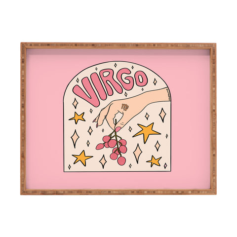 Doodle By Meg Virgo Lychee Rectangular Tray