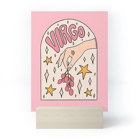 Doodle By Meg Virgo Lychee Mini Art Print