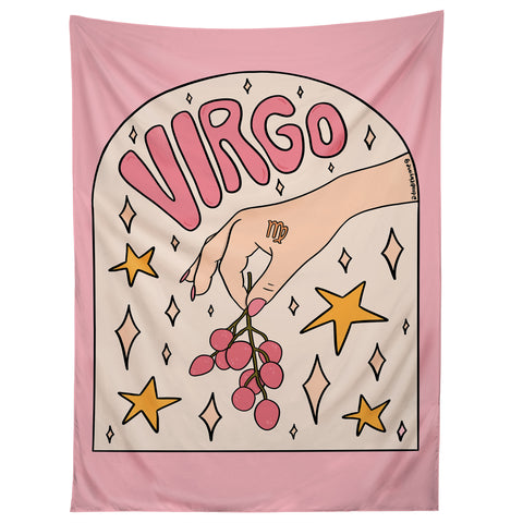 Doodle By Meg Virgo Lychee Tapestry