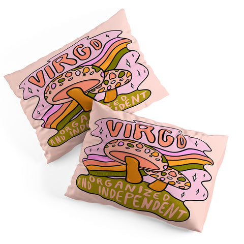 Doodle By Meg Virgo Mushroom Pillow Shams