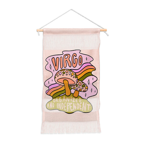 Doodle By Meg Virgo Mushroom Wall Hanging Portrait