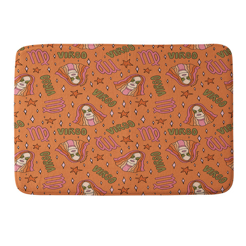 Doodle By Meg Virgo Print Memory Foam Bath Mat