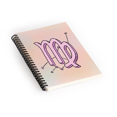 Doodle By Meg Virgo Symbol Spiral Notebook