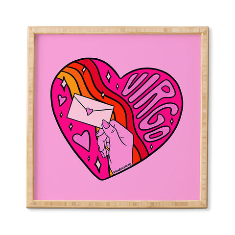 Doodle By Meg Virgo Valentine Framed Wall Art