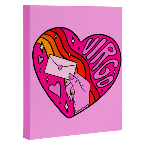 Doodle By Meg Virgo Valentine Art Canvas