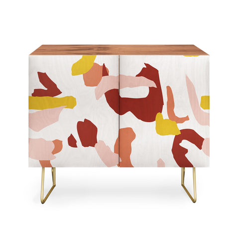 DorisciciArt Abstract shapes I Credenza