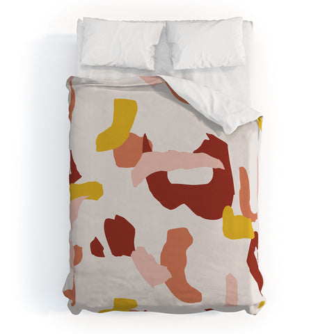 DorisciciArt Abstract shapes I Duvet Cover