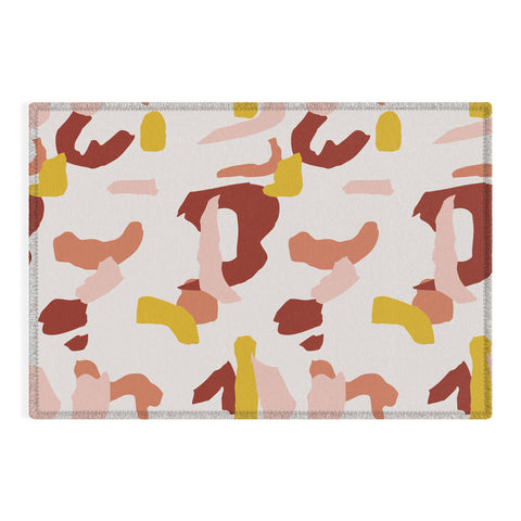 DorisciciArt Abstract shapes I Outdoor Rug