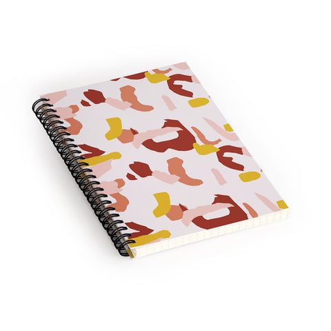 DorisciciArt Abstract shapes I Spiral Notebook