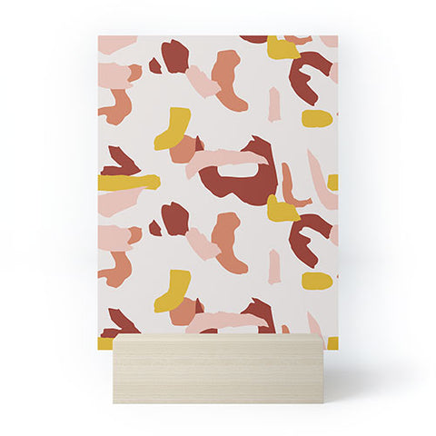 DorisciciArt Abstract shapes I Mini Art Print