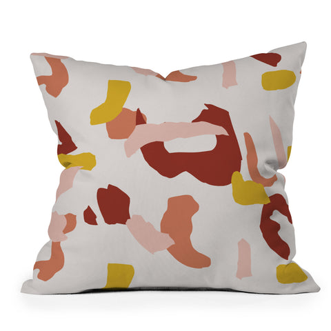 DorisciciArt Abstract shapes I Outdoor Throw Pillow