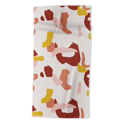 DorisciciArt Abstract shapes I Beach Towel