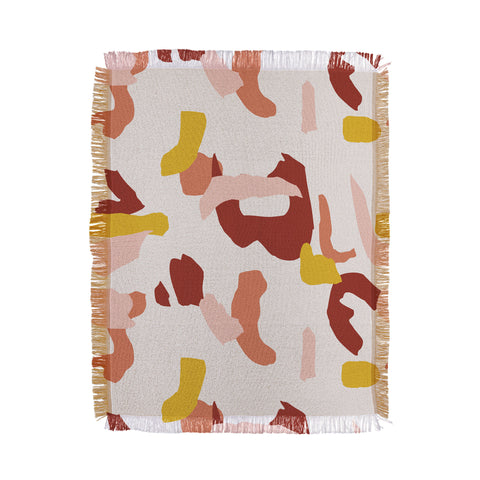 DorisciciArt Abstract shapes I Throw Blanket