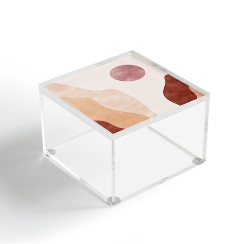 DorisciciArt boho sunrise Acrylic Box